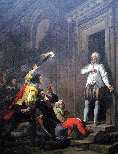 Admiral de Coligny impressing his murderers